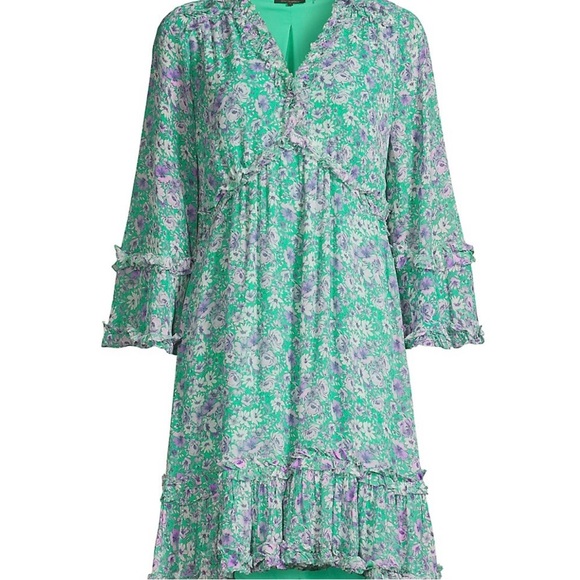 Kobi Halperin Dresses & Skirts - Kobi Halperin-The Everly Dress,in “Ivory/Mauve Multi”, Size Small, NWT from Saks